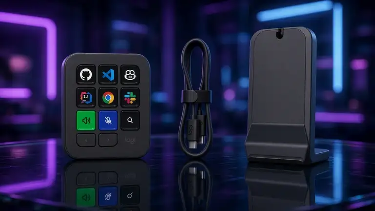 Logitech's MX Keypad puts 135 shortcuts on AI coding agents