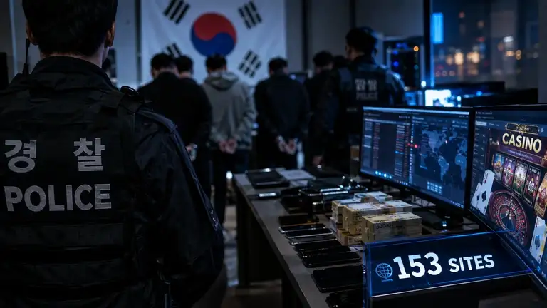 South Korea busts 153-site iGaming network worth $197M