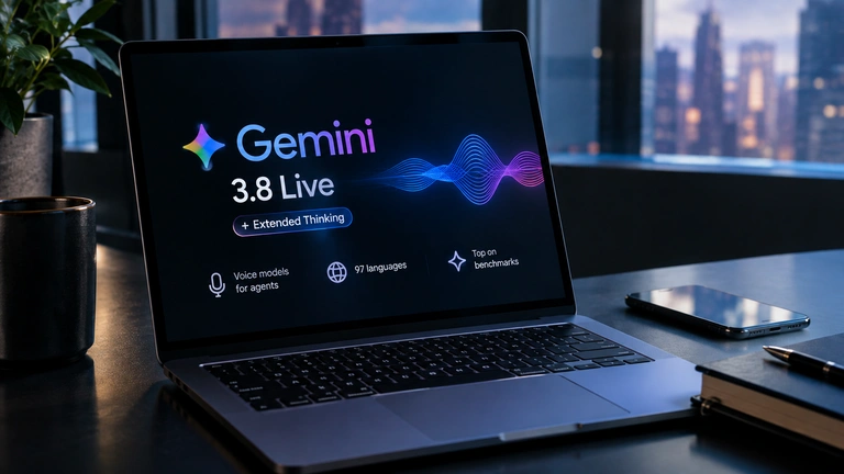Gemini 3.8 Live tops speech benchmarks with 97-language support