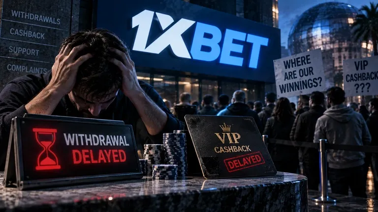 1xBet outage complaints hit 282 a day amid withdrawal issues
