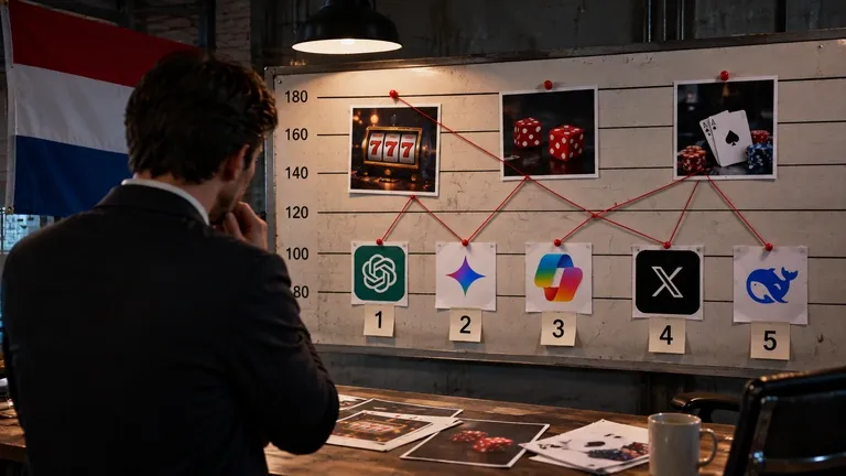 All 10 major AI assistants pointed Dutch users to illegal casinos, KVA finds