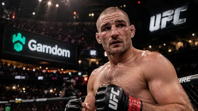 Gamdom offers every UFC fighter $10,000 a month, right as Strickland's pay fight boils over
