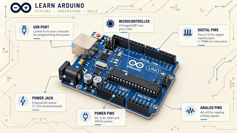 A free browser-based 3D trainer for learning Arduino, no hardware required