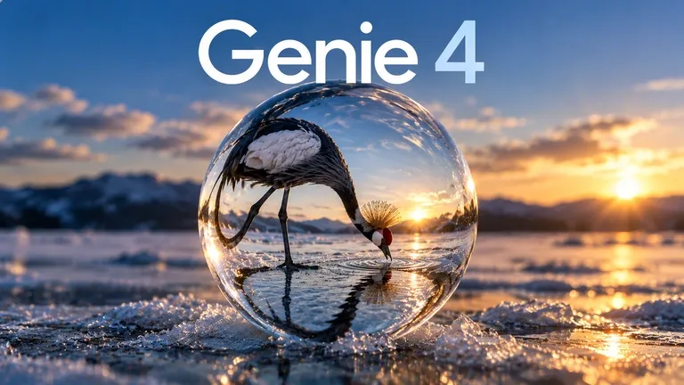 Google DeepMind's Genie 4 generates playable game worlds in real time, with physics and sound built in