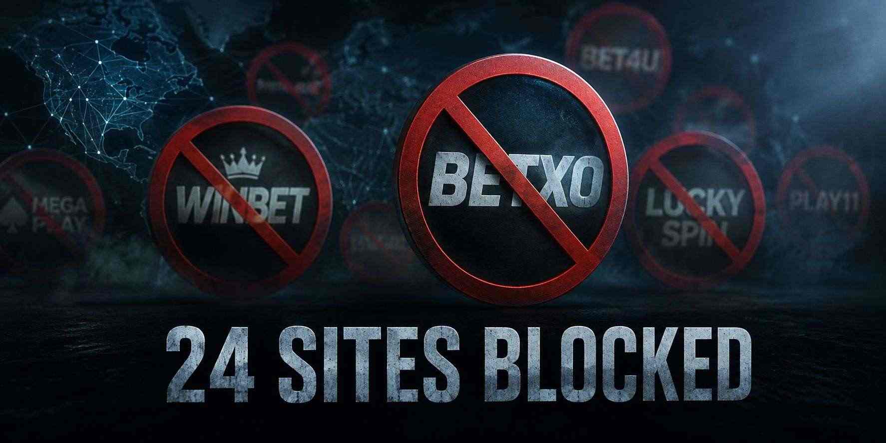 Sri Lanka blocks 24 unlicensed iGaming sites including 1xBet and Stake