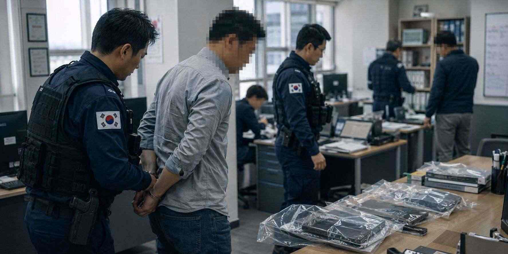 South Korea police arrest 200 in bank account fraud scheme tied to illegal gambling