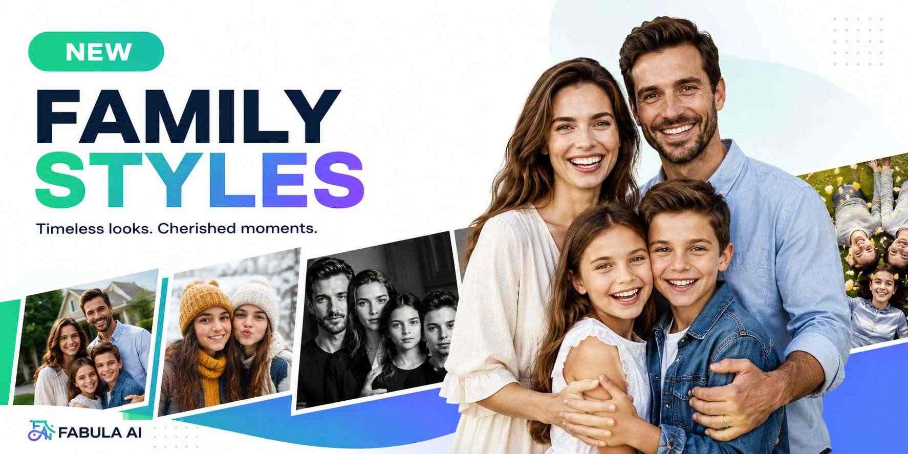 Fabula adds AI-generated family photos from separate pictures