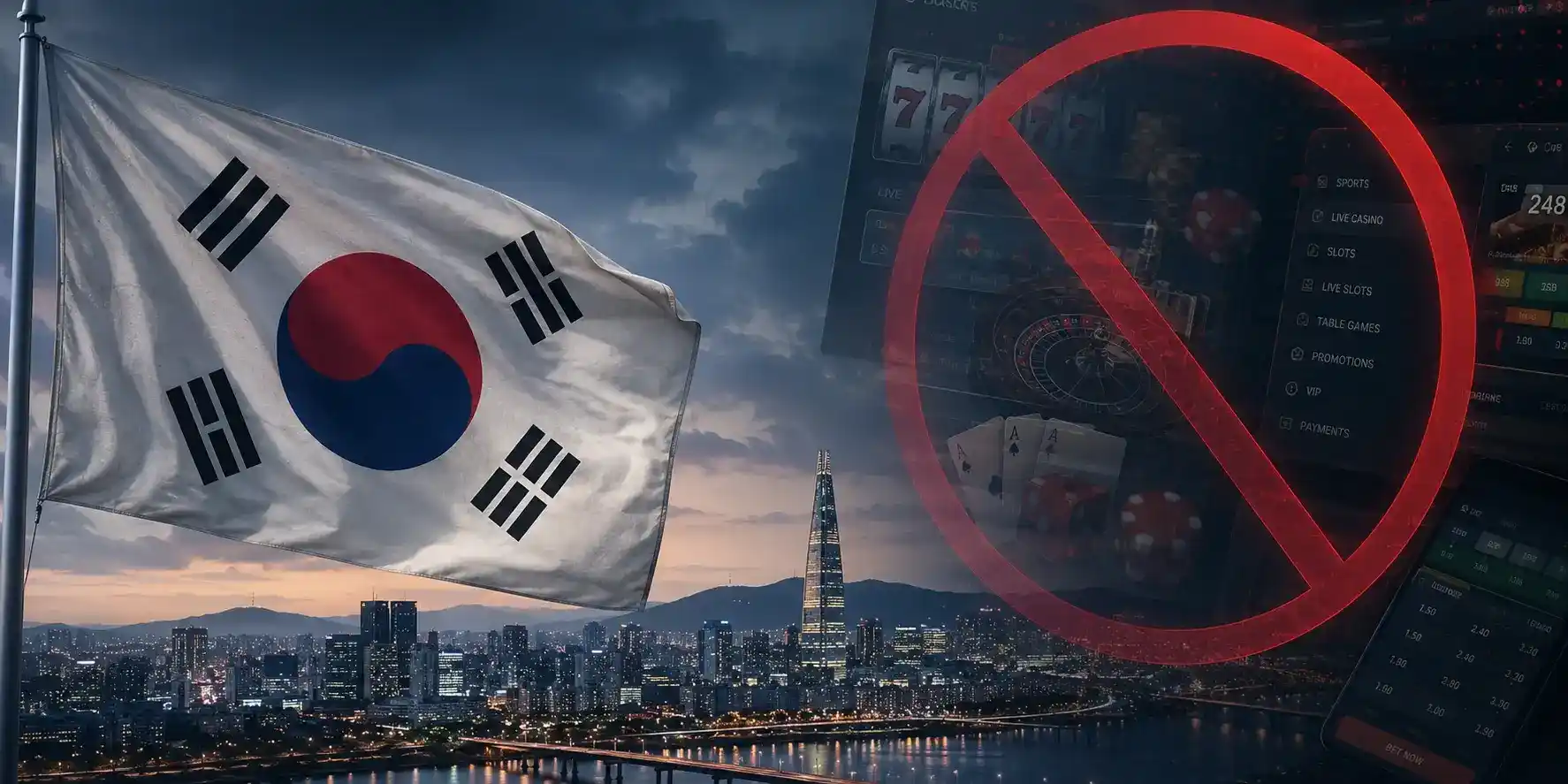 South Korea online gambling crackdown 2026